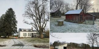 Farmhouse with 50 Acres in Hamilton, New York