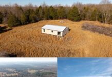 Secluded 20-Acre Ozarks Retreat