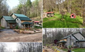 Timeless 1800s Log Cabin on 22 Acres – Where Rustic Charm Meets Modern Living