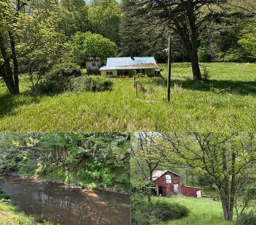 Scenic 13-Acre Creekside Retreat with Farm Potential in Rural West Virginia