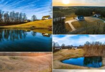 Home with 18.42 Acres in Union City, Tennessee