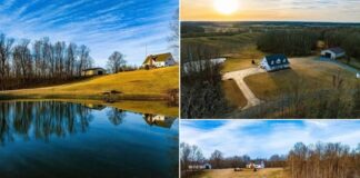 Home with 18.42 Acres in Union City, Tennessee