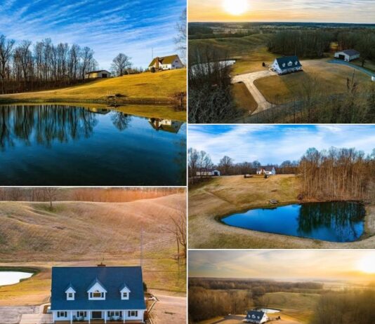 Home with 18.42 Acres in Union City, Tennessee