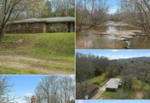 Home with 13.36 Acres in Winslow, Arkansas