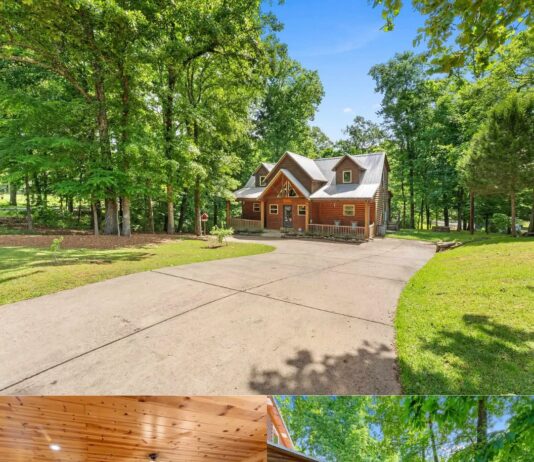 Log Cabin with 1.18 Acres in Eads, Tennessee