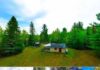 Camp with 100 Acres in Perronville, Michigan