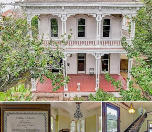 The Magnolias: Own a Piece of Vicksburg History in This Stunning 19th-Century Victorian for $200,000