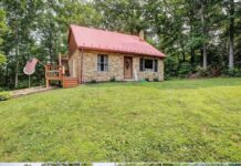Private Mountain Cabin on 3.75 Acres with Wraparound Decks