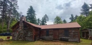 Private Woodland Camp with 55 Acres in Iron River