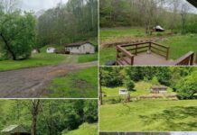 Country Home on 1 Acre with Barn & Multiple Outbuildings $58,000