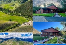 Home with 58.5 Acres in North Fork, Idaho