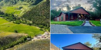 Home with 58.5 Acres in North Fork, Idaho