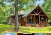 Secluded 16-Acre Log Home Retreat in Poplar Bluff