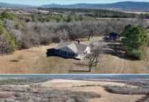 Farmhouse with 140 Acres in Clayton, Oklahoma